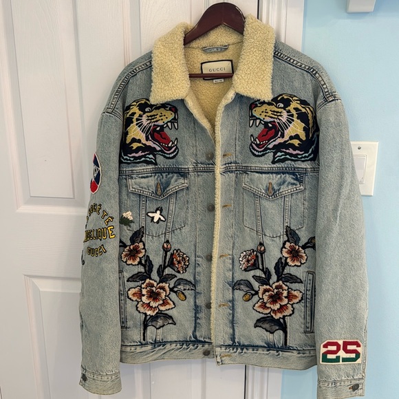 Mens Gucci Denim lined Jacket - Picture 2 of 7
